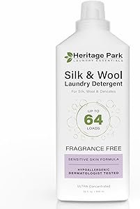 61ES0wHDmL._AC_SY300_SX300_ Review of Heritage Park Silk and Wool Laundry Detergent for Sensitive Skin