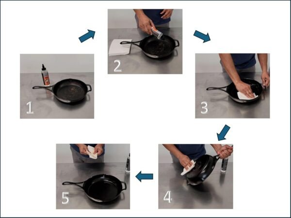 71A0DYVbknL._SL1500_ Review of Verdana Cast Iron Seasoning Oil Organic Coconut-Based Cleaner and Rust Preventer