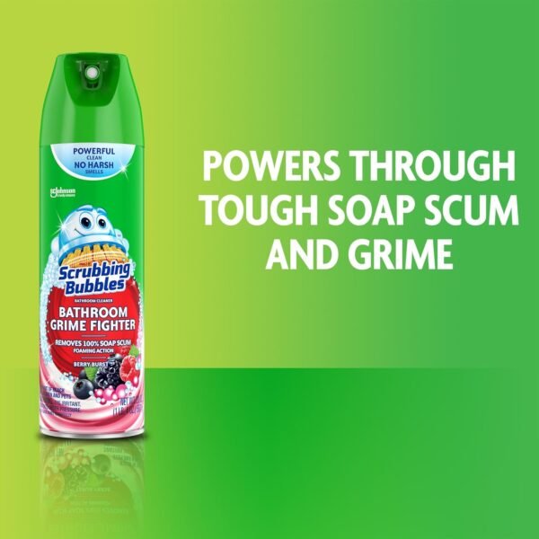 Scrubbing Bubbles Bathroom Cleaner Review Powerful Foaming Action for Soap Scum Removal