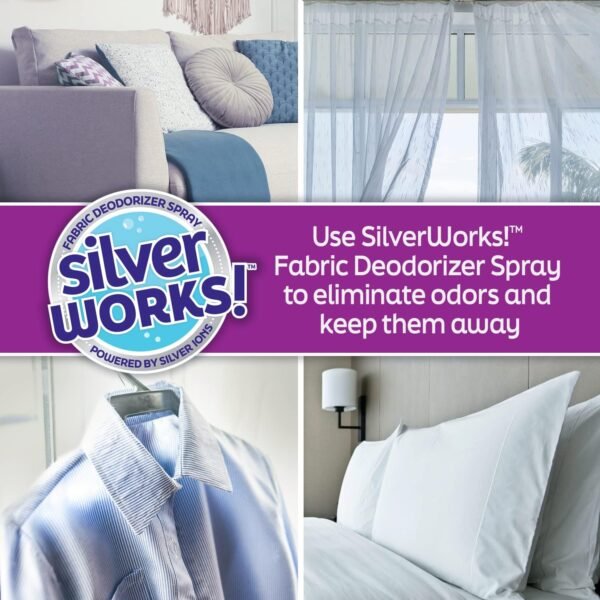 Review of Fabric Spray Odor Eliminator by SilverWorks for Home Use