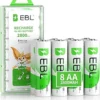 EBL AA Rechargeable Batteries Review 2800mAh High Capacity Pack for Household Devices