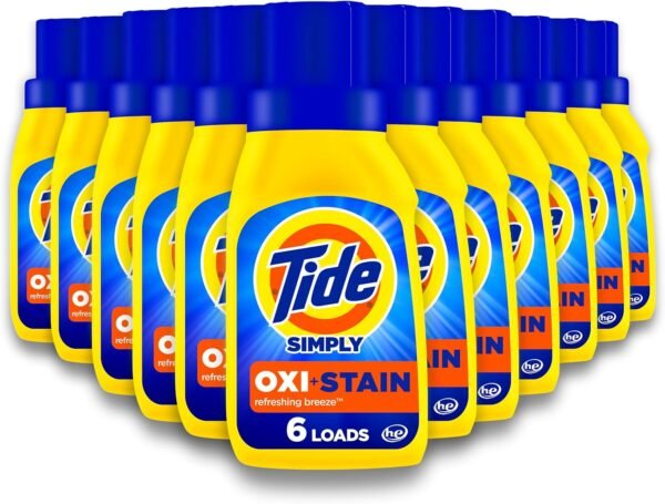 81PAQWSC25L._AC_SL1500_ Tide Simply + Oxi Liquid Laundry Detergent review tackling stains and odors effectively