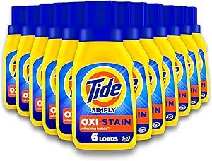 81PAQWSC25L.__AC_SX300_SY300_QL70_ML2_ Tide Simply + Oxi Liquid Laundry Detergent review tackling stains and odors effectively
